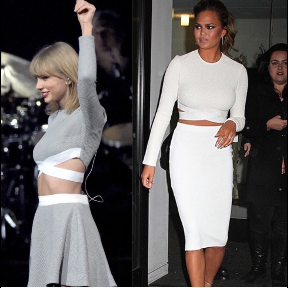 NWOT Skirt Elizabeth & James white mini skirt